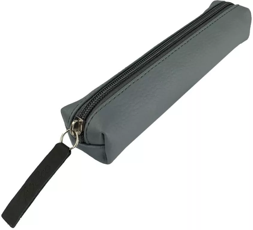 Piórnik mini prostokąt Popielaty - tantis.pl