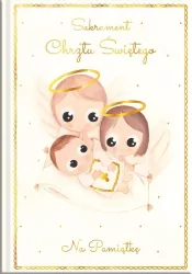 Książeczka A5 Pamiątka Chrztu. Aniołki
