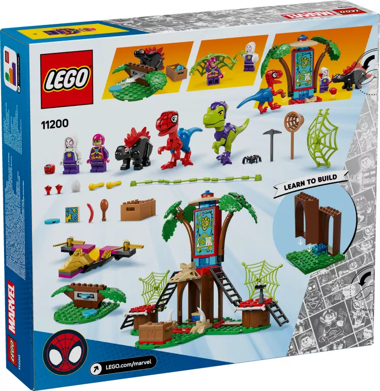 LEGO® Bitwa Spidey’ego i Gobby’ego przy domku na drzewie 11200 - tantis.pl
