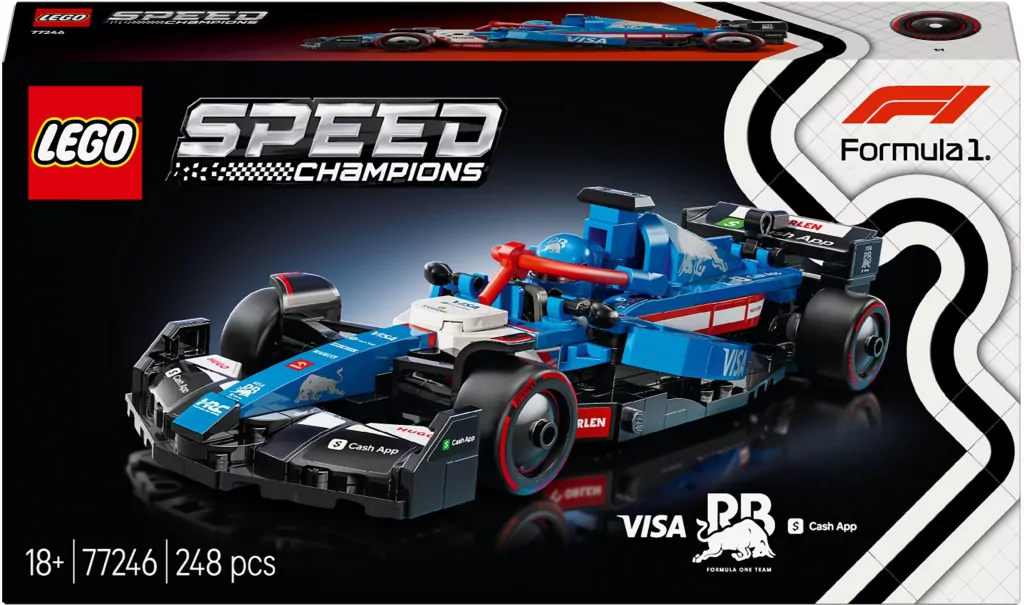 LEGO® Speed Champions. Bolid F1® Visa Cash App RB VCARB 01 77246 - tantis.pl