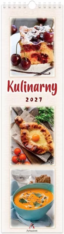 Kalendarz 2027 paskowy Kulinarny - tantis.pl
