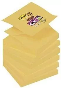 Karteczki Super Sticky 76x76mm 12x90K żółte - tantis.pl