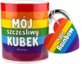 Kubek Rainbow Szczęśliwy kubek - tantis.pl