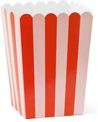 Pudełka na popcorn 11x11x15.5cm - tantis.pl