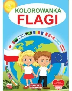 Kolorowanka. Flagi