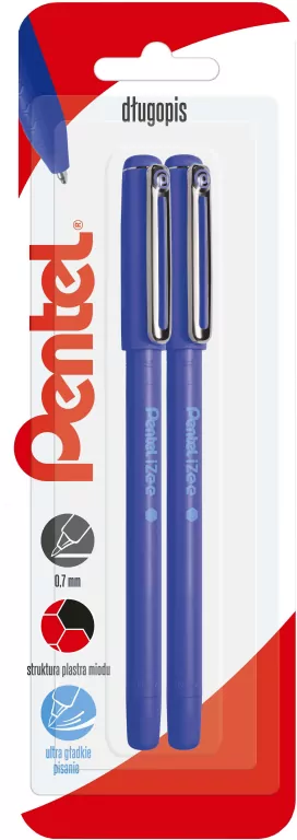 Długopis 0,7 mm BX457 niebieski 2 szt. - tantis.pl