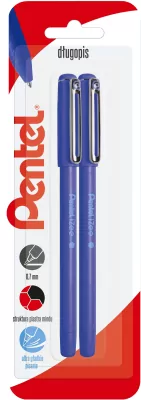 Długopis 0,7 mm BX457 niebieski 2 szt.
