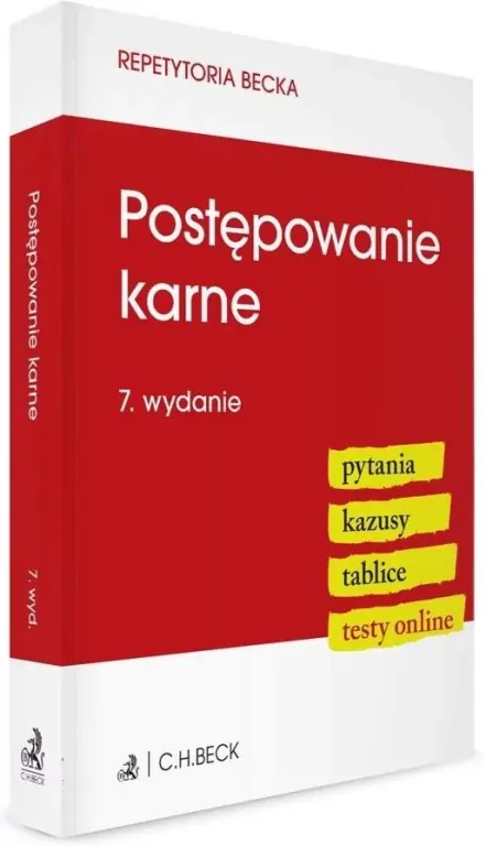 Postępowanie karne. 7. wydanie - tantis.pl