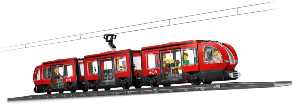 LEGO® City. Tramwaj miejski ze stacją 60423 - tantis.pl