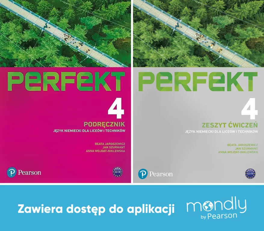 Perfekt 4. Podręcznik + Zeszyt ćwiczeń + dostęp do Mondly. Język niemiecki dla liceów i techników. A2+/B1 - tantis.pl