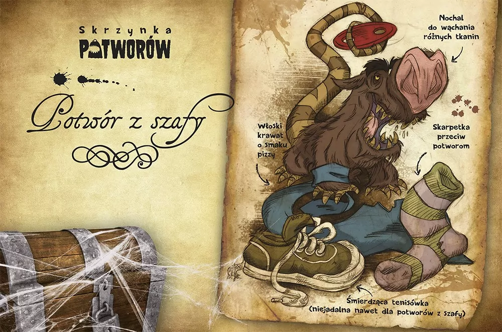 Potwór z szafy. Skrzynka Potworów - tantis.pl