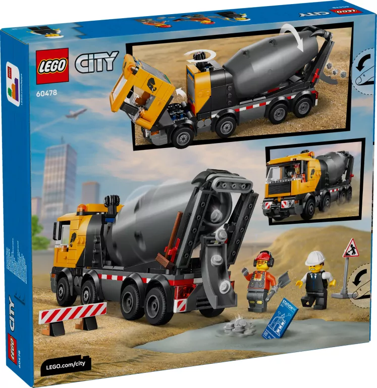 LEGO® City. Betoniarka 60478 - tantis.pl