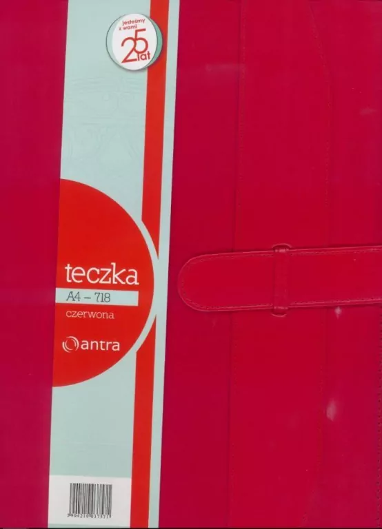 Teczka A4 718 czerwona - tantis.pl