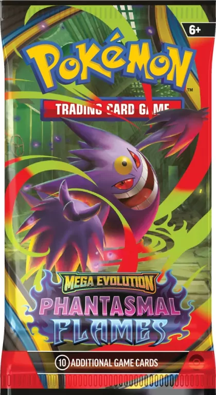 Pokémon TCG: Mega Evolution - Phantasmal Flames - Booster (1 paczka) - tantis.pl