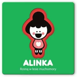 Rosną w lesie muchomory. Alinka