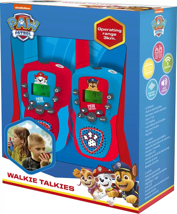 Walkie talkie Psi Patrol - tantis.pl
