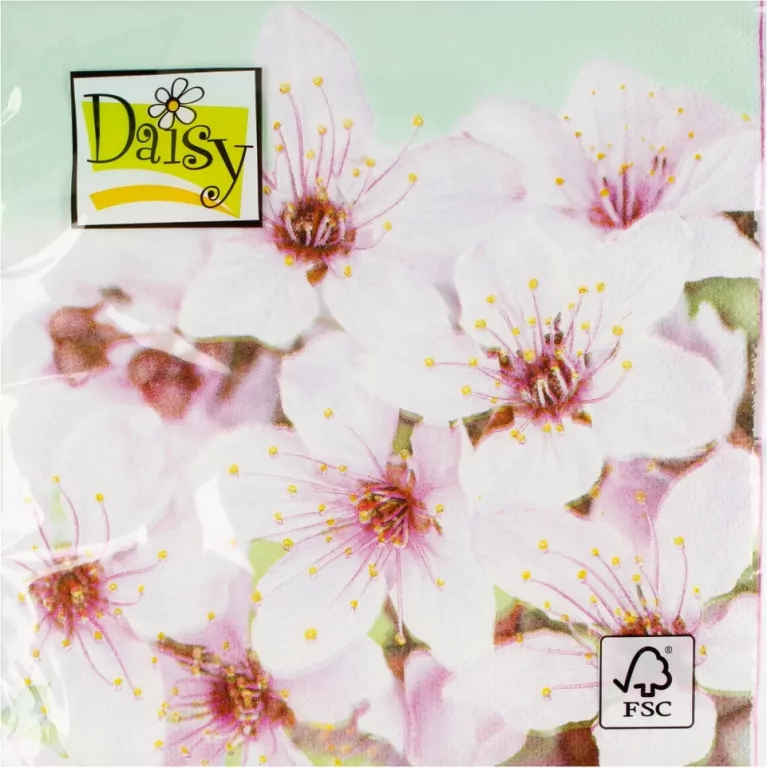 Serwetki 33x33 cm Daisy Wiosenne op. 20 szt - tantis.pl