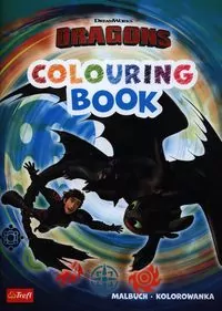 Jak wytresować smoka. Kolorowanka. Malbuch