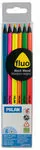 Kredki trójkątne Fluo 6 kolorów MILAN - tantis.pl