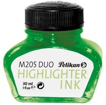 Atrament zielony fluorestencyjny 30ml PELIKAN - tantis.pl