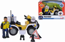 Quad policyjny z figurką. Strażak Sam