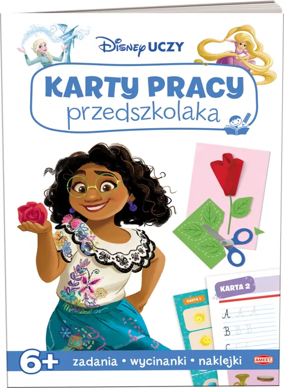 Disney Uczy. Karty pracy przedszkolaka - tantis.pl