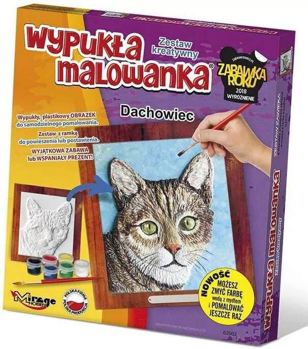 Zestaw kreatywny do malowania. Dachowiec - tantis.pl