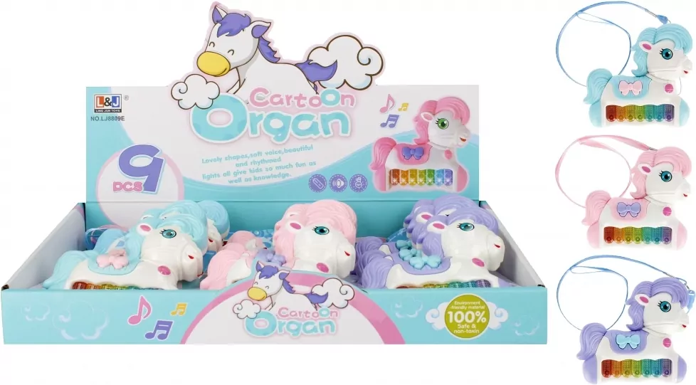 Pianinko. Jednorożec 12cm. Mix 1 szt - tantis.pl