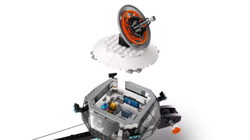 LEGO® City. Stacja kosmiczna i stanowisko startowe rakiety 60434 - tantis.pl