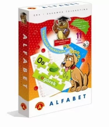 Alfabet. Gra edukacyjna - tantis.pl