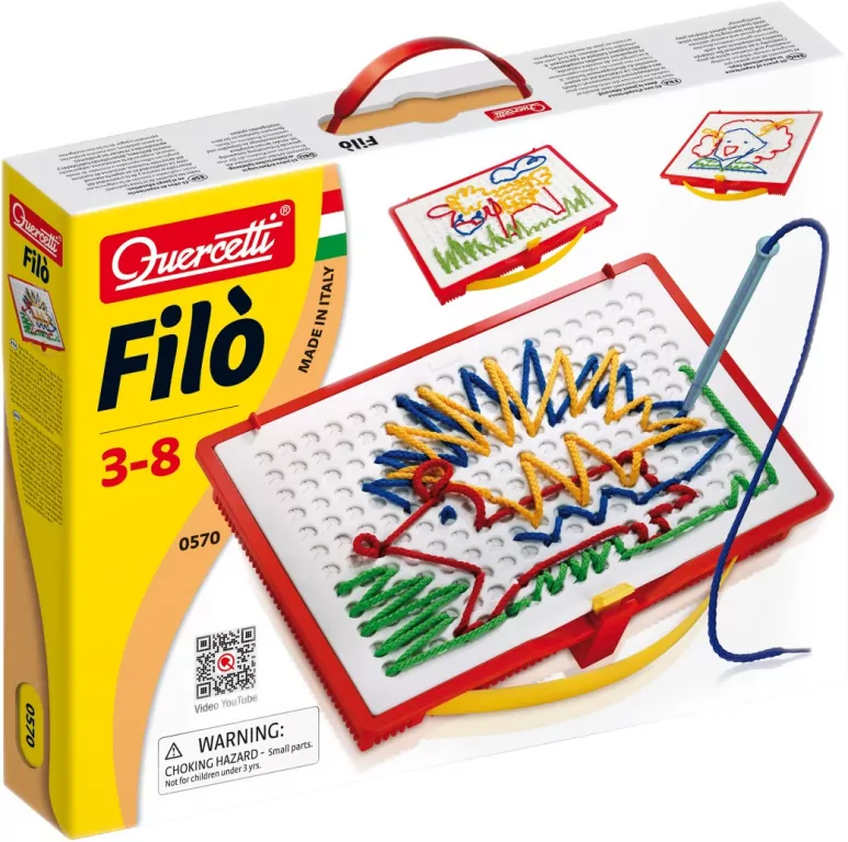 Filo. Wyszywanie sznurkiem. Zestaw kreatywny - tantis.pl