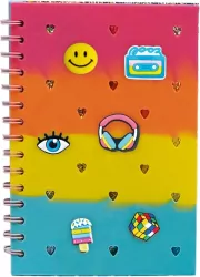 Notatnik z wpinkami multicolor STnux