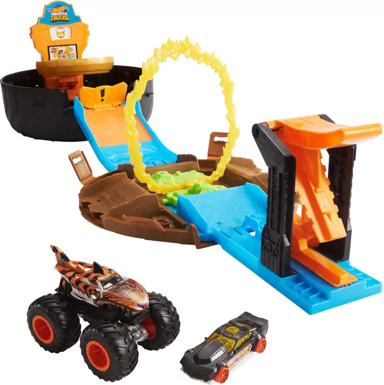 Hot Wheels. Monster Truck, opona Kaskaderska Arena - tantis.pl