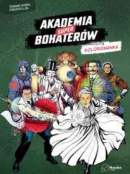 Akademia Superbohaterów. Kolorowanka