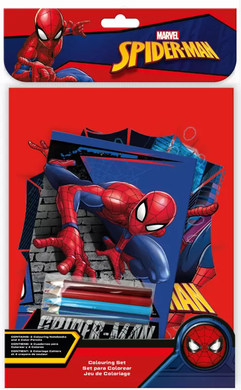 Zestaw do kolorowania Spiderman - tantis.pl