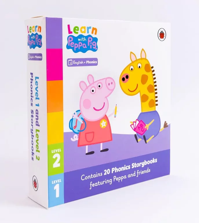 Learn with Peppa. 1-20 Tuckbox - tantis.pl