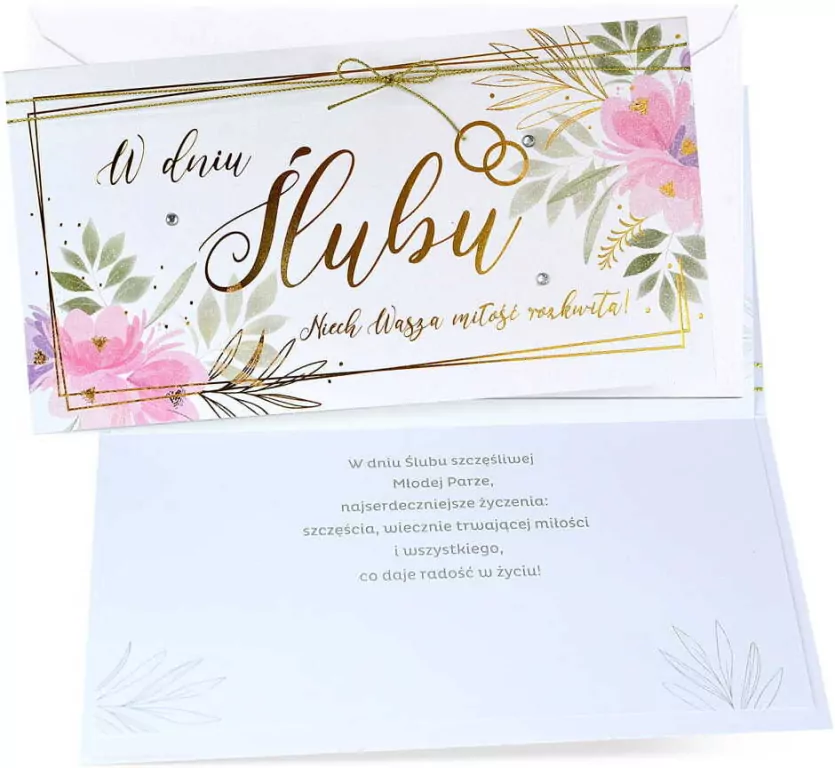 Karnet W dniu ślubu - tantis.pl