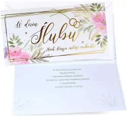 Karnet W dniu ślubu