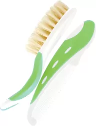 Szczotka grzebyk dla niemowląt zielona NUK