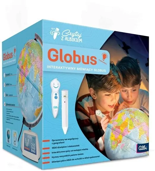 Globus interaktywny 3.0. Czytaj z Albikiem - tantis.pl