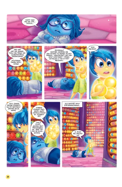 W głowie się nie mieści. Magiczny świat Disneya w komiksie - tantis.pl