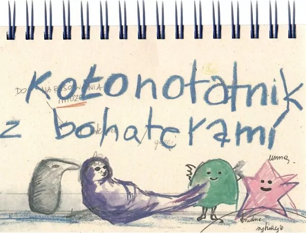 Kołonotatnik z Bohaterami - tantis.pl