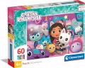 Puzzle 60 Super Kolor Koci domek Gabi - tantis.pl