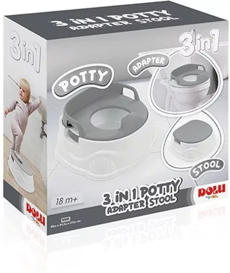 Wader. Nocnik 3w1. Dolu szary - tantis.pl