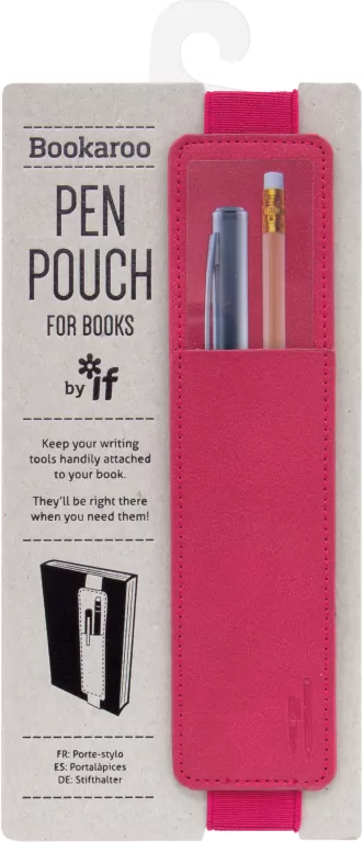 Uchwyt na długopis do książki różowy - tantis.pl