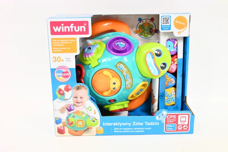 Żółwik Tadzio interaktywny dwujęzyczny - tantis.pl