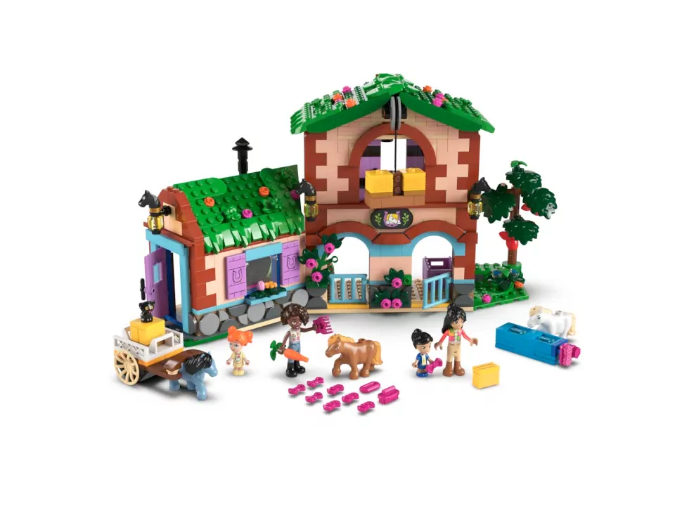 LEGO® Friends. Ranczo kucyków i stajnia 42654 - tantis.pl