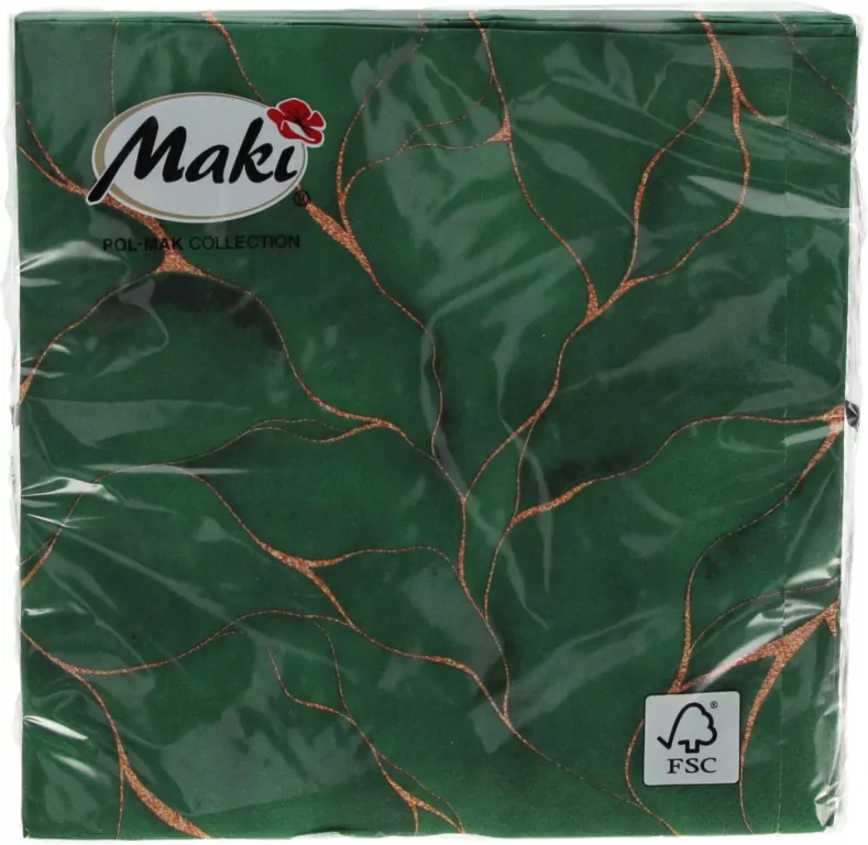 SERWETKA PAP 3W 330X330 MARMUR ZIEL PM OP - tantis.pl