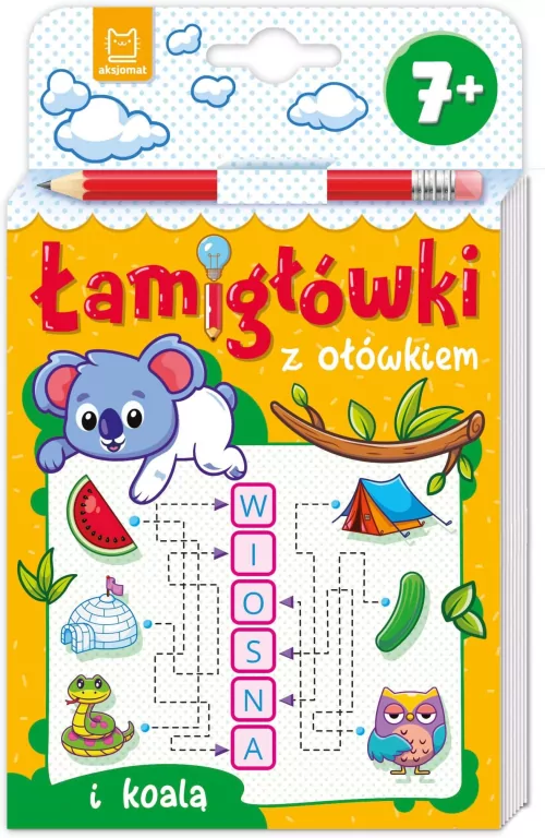 Łamigłówki z ołówkiem i koalą. Od 7 lat - tantis.pl
