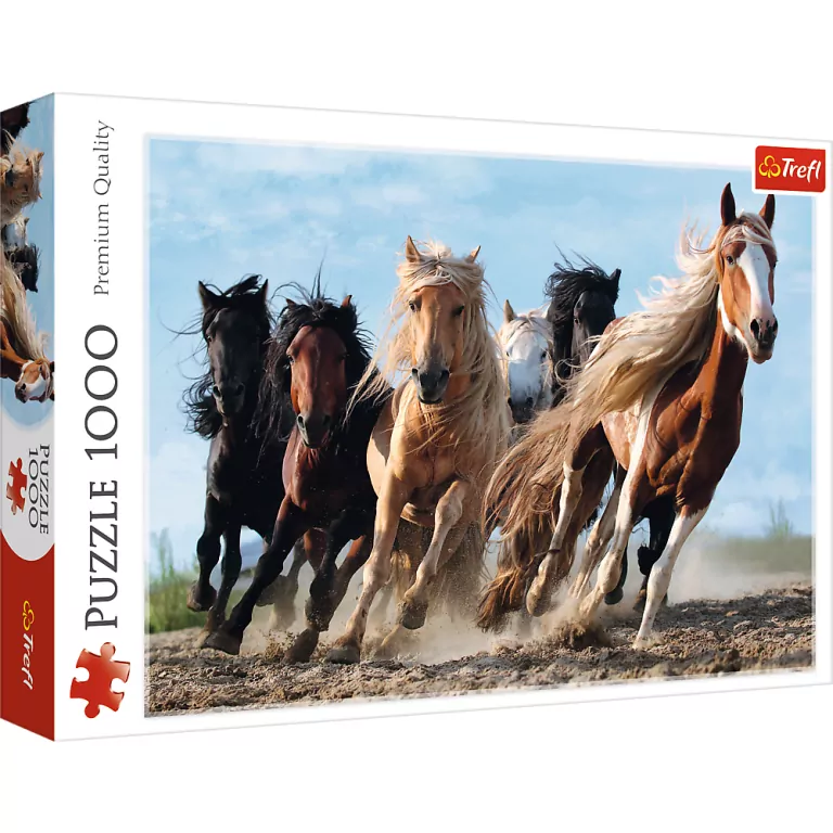 Puzzle 1000. Galopujące konie 10446 - tantis.pl